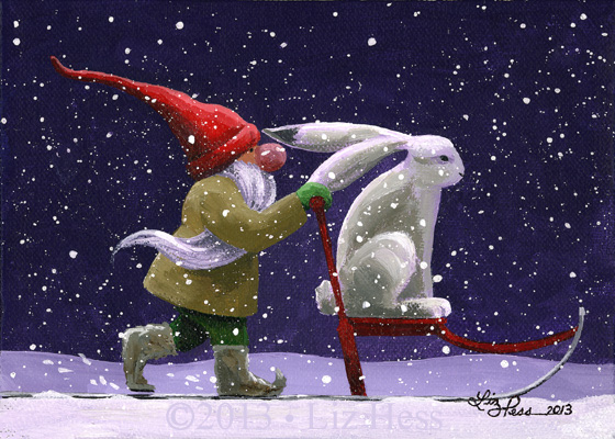 A-Gnome-And-His-Hare-II