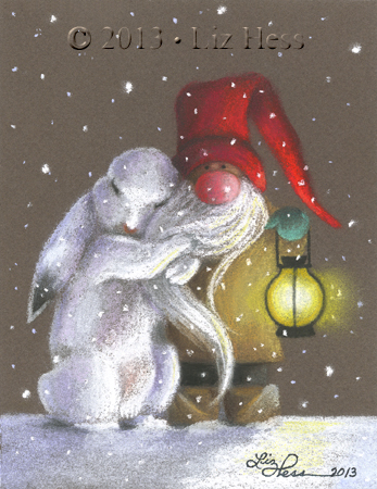 A-Gnome-And-His-Hare