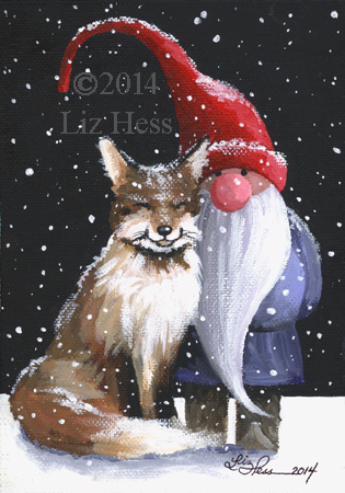 A-Gnome-&His-Fox