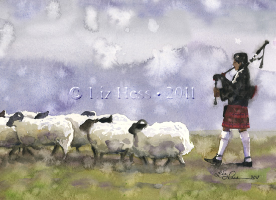 TheBagPiper12x16.5Puzzle