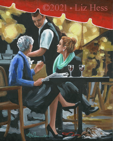 ParisianSidewalkCafe