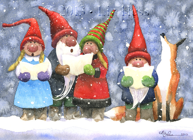 CarolingGnomes12x16.5Puzzle